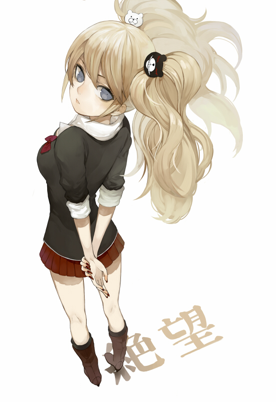 enoshima junko (danganronpa and 1 more) drawn by 22_(291085645)