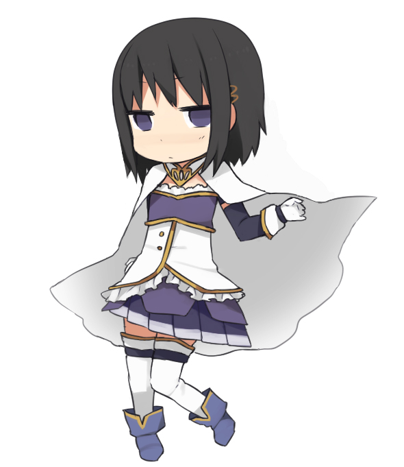 akemi homura and miki sayaka (mahou shoujo madoka magica) drawn by tsuduya_(knt31)