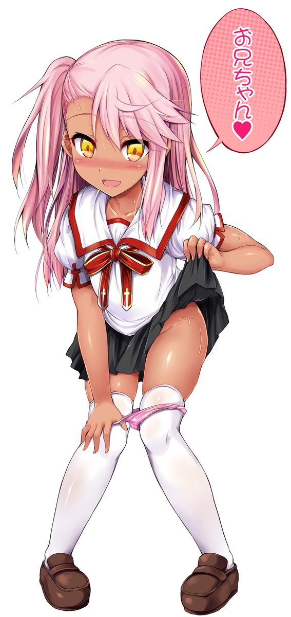 chloe von einzbern (fate and 1 more) drawn by sen_(astronomy)