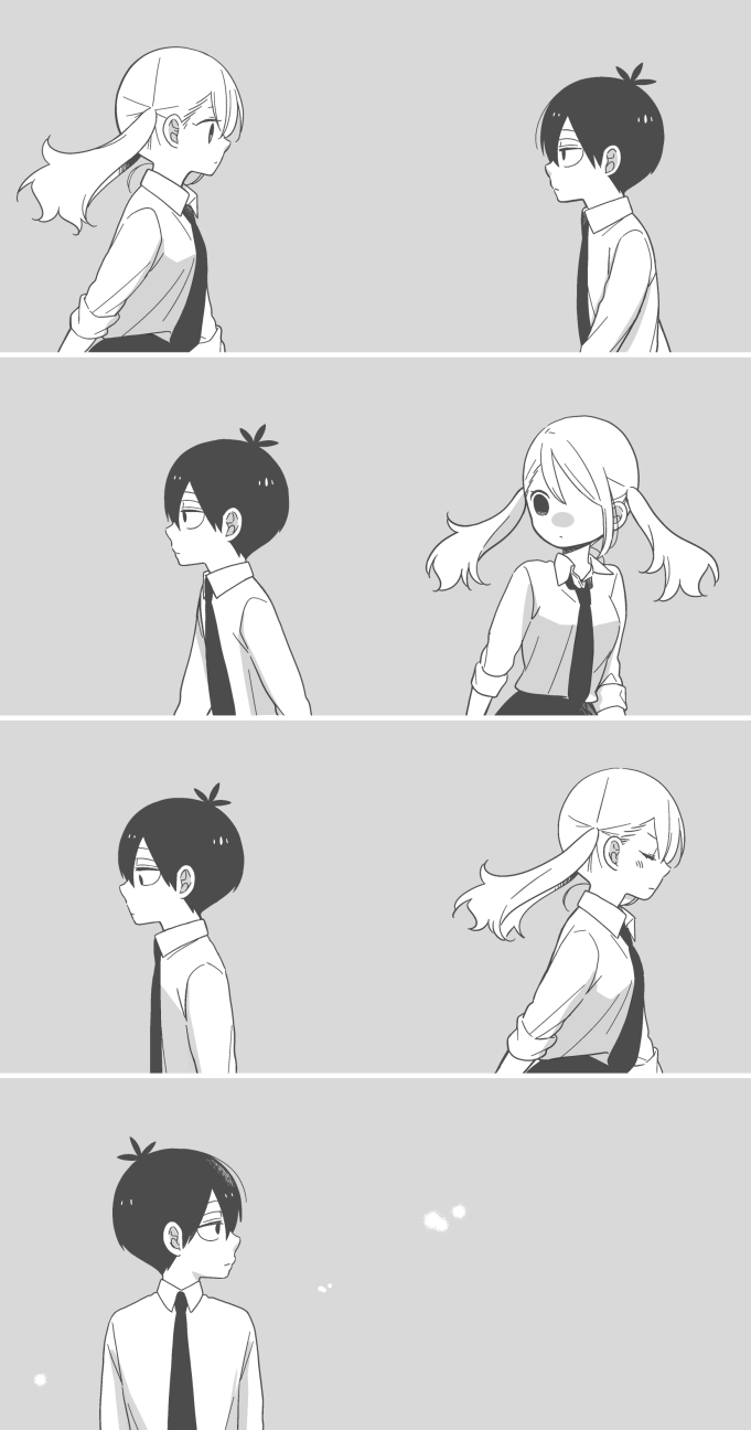 sakura erika and kuzumi (kuzumi-kun kuuki yometemasu ka?) drawn by mosuko_(moscoco)