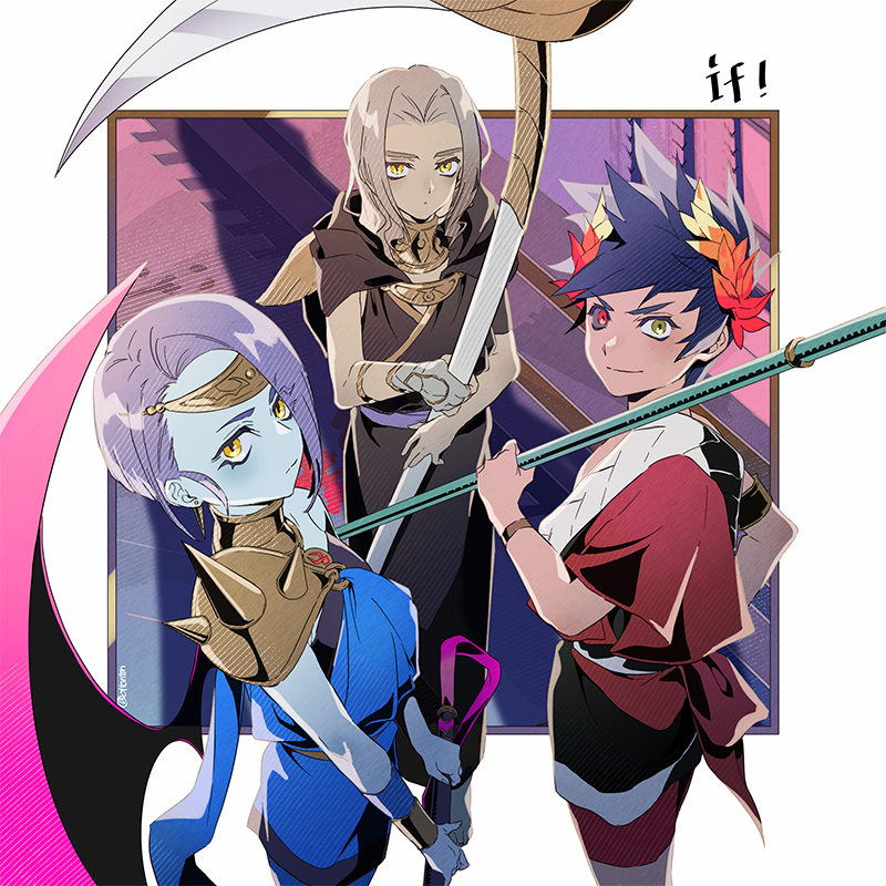 zagreus, thanatos, and megaera (hades and 1 more) drawn by ottonttn