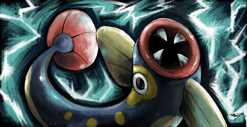 eelektrik (pokemon) drawn by radonkalmor