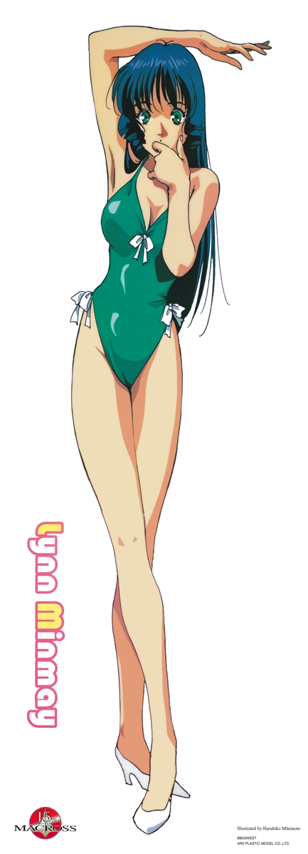 lynn minmay (macross and 1 more) drawn by mikimoto_haruhiko