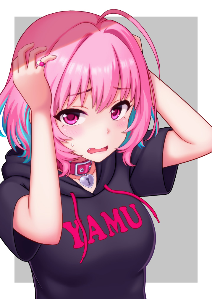 yumemi riamu (idolmaster and 1 more) drawn by yoga_doujou_(misawajima)