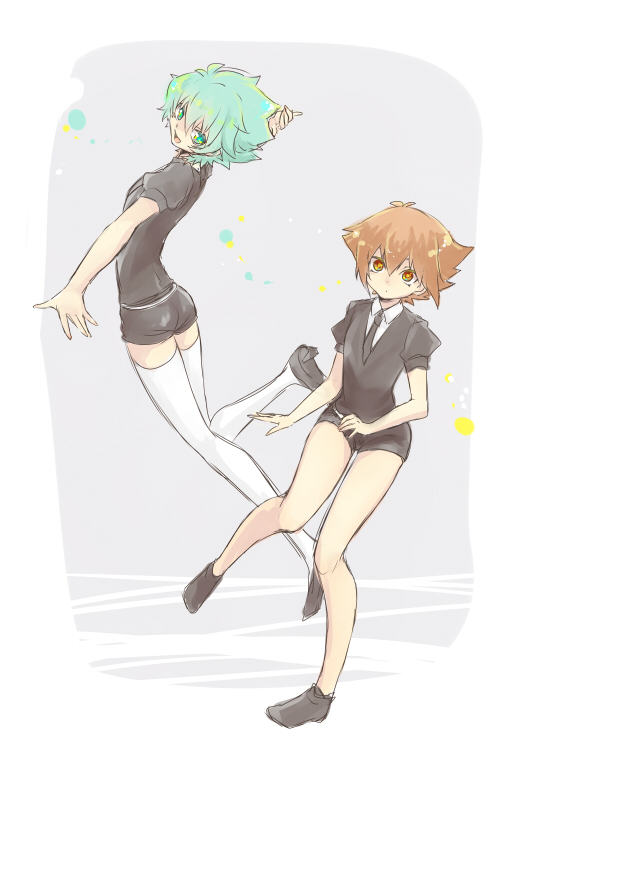 yuki judai and johan andersen (yu-gi-oh! and 1 more) drawn by tobi_(one)
