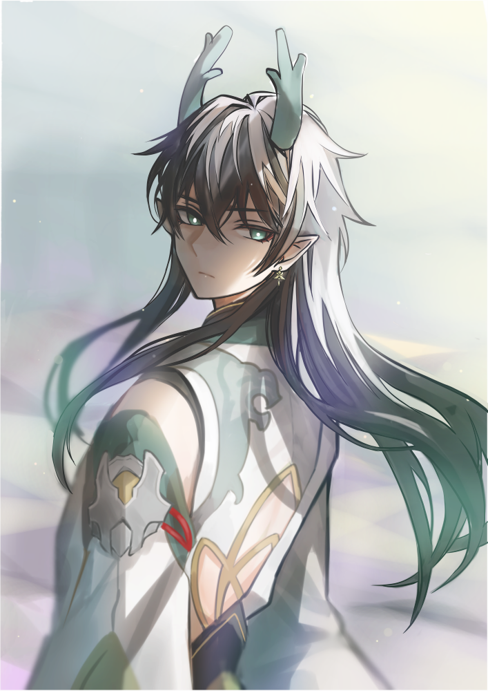 dan heng (honkai and 1 more) drawn by yuki_jirou
