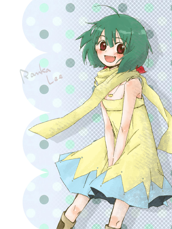 ranka lee (macross and 1 more) drawn by sawaaa