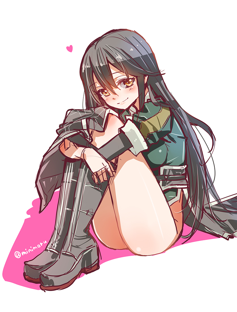 chikuma and chikuma kai ni (kantai collection) drawn by minimaru