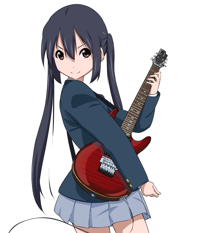 nakano azusa (k-on!) drawn by oku_no_shi