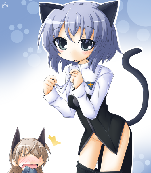 sanya v. litvyak and eila ilmatar juutilainen (world witches series and 1 more) drawn by reku