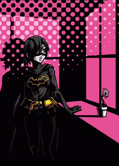 batgirl and cassandra cain (dc comics and 1 more) drawn by k_kumahachi