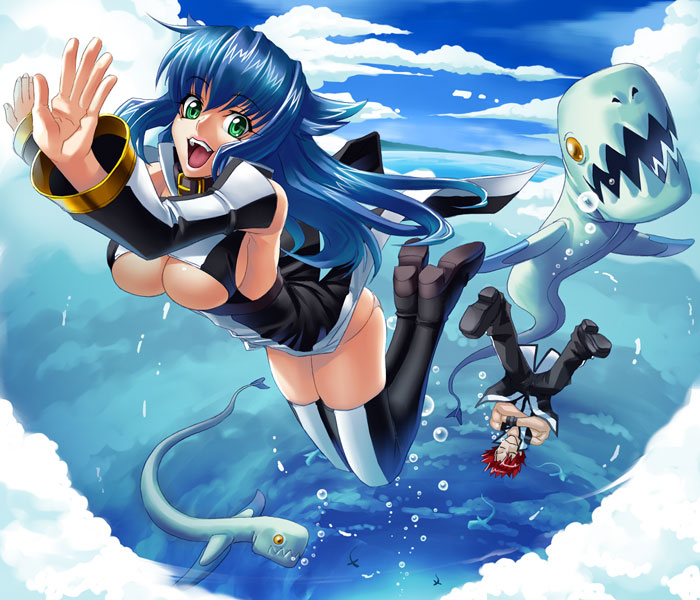 emina and aki (original and 1 more) drawn by kagami_hirotaka