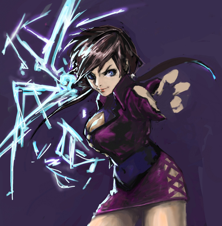 shermie (the king of fighters) drawn by jun_(revikain)
