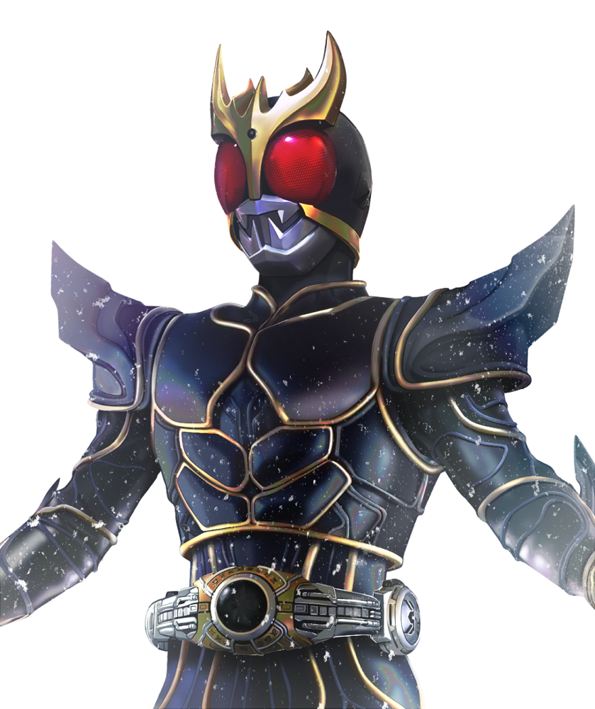 kamen rider kuuga (kamen rider and 1 more) drawn by masukudo_(hamamoto_hikaru)