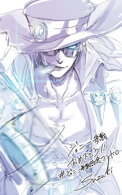 johnny (guilty gear and 1 more) drawn by suzuki_rui