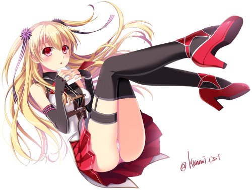 alisa reinford (eiyuu densetsu and 2 more) drawn by morisaki_kurumi