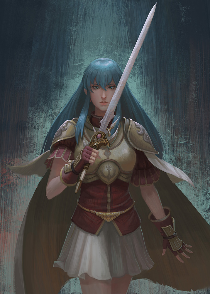 eirika (fire emblem and 1 more) drawn by yagaminoue