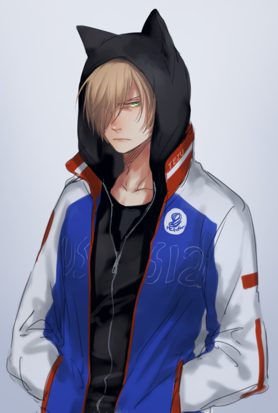 yuri plisetsky (yuri!!! on ice) drawn by tezu_(tamataa)