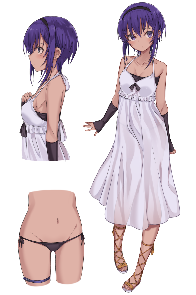 hassan of serenity (fate and 2 more) drawn by monobe_tsukuri