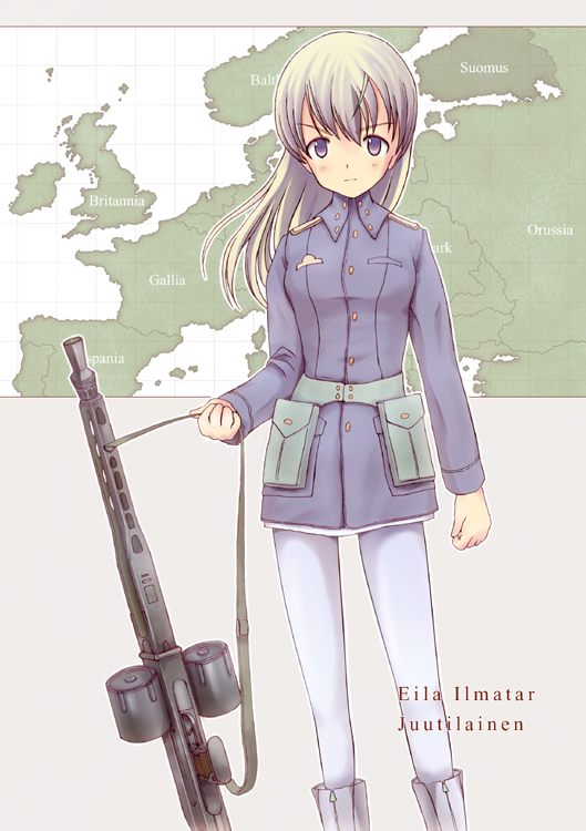 eila ilmatar juutilainen (world witches series and 1 more) drawn by kamo_(rsrk)