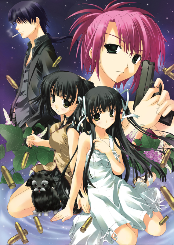 houjou marina, kizeki noi, amagi kojirou, and kizeki aruto (eve and 1 more) drawn by fujima_takuya