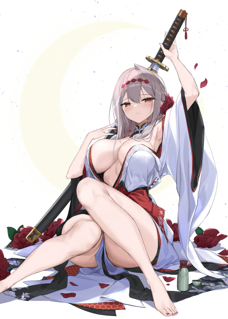 scarlet (goddess of victory: nikke) drawn by aokihoshi and ichigeki-kun
