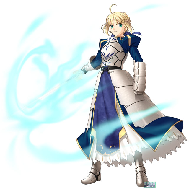 artoria pendragon and saber (fate and 1 more)