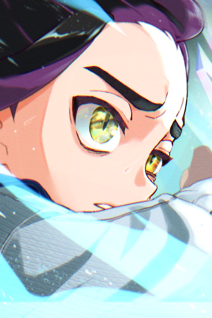 kieran (pokemon and 1 more) drawn by kooda