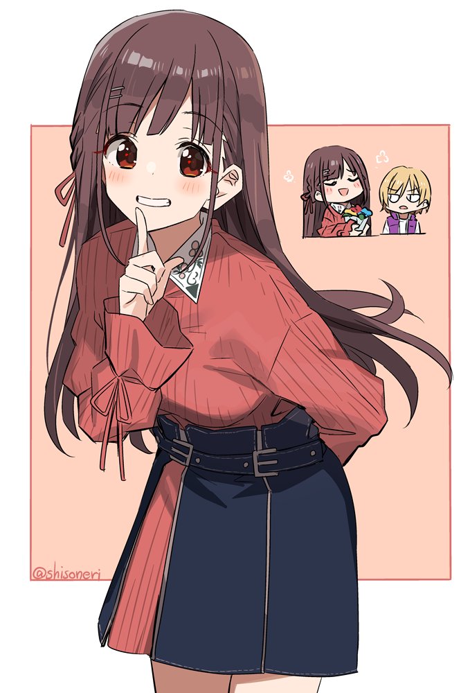 sonoda chiyoko and saijo juri (idolmaster and 1 more) drawn by shisoneri