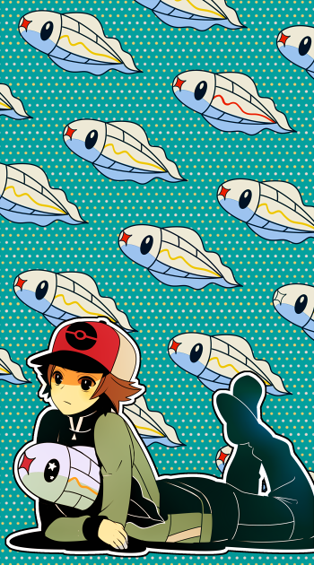 hilbert and tynamo (pokemon and 1 more) drawn by himari_g_(sr)