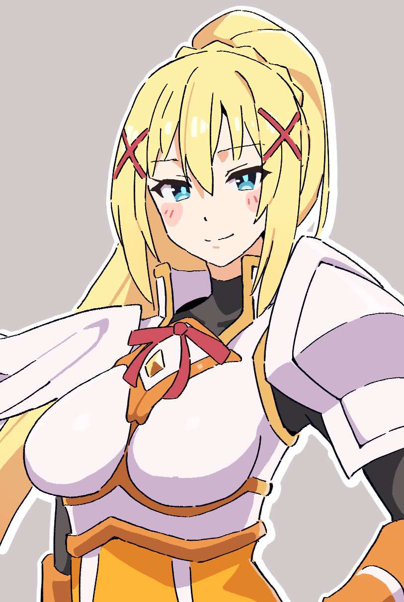 darkness (kono subarashii sekai ni shukufuku wo!) drawn by noyama_takenoko