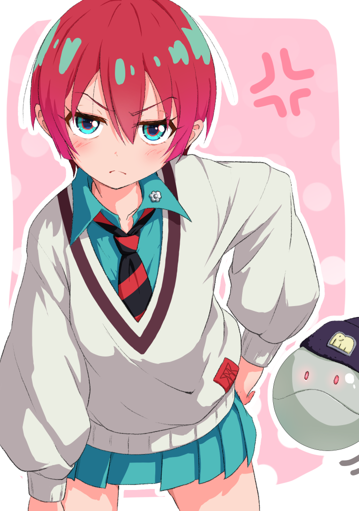 amate yuzuriha and haro (gundam and 1 more) drawn by gamyuu_(gamyu)