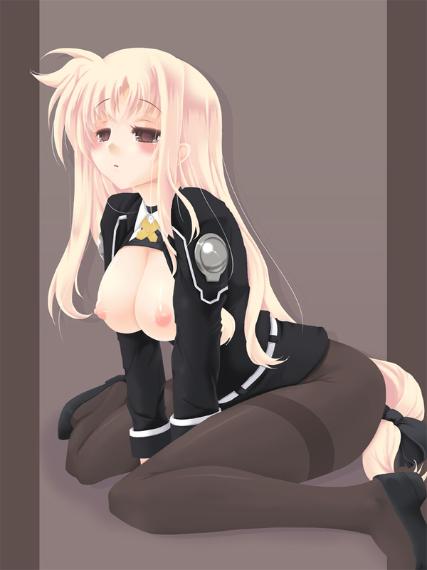 fate testarossa (lyrical nanoha and 1 more) drawn by frapowa