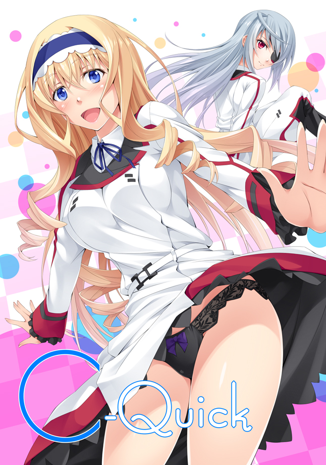 cecilia alcott and laura bodewig (infinite stratos) drawn by mukunokino_isshiki