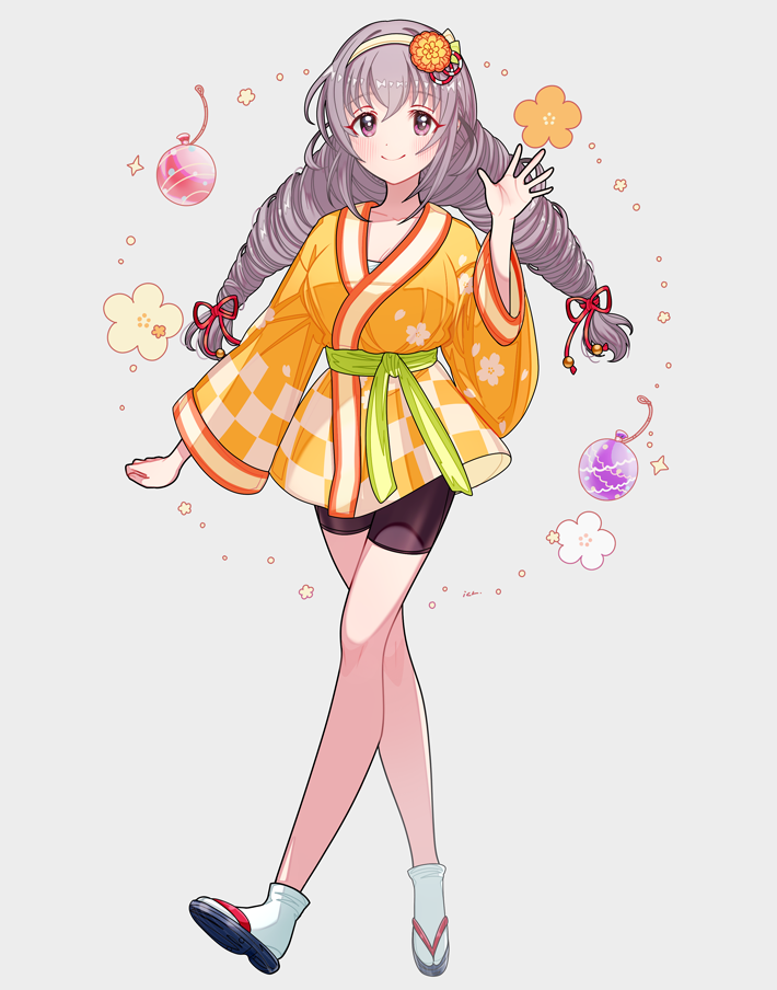 sakakibara satomi (idolmaster and 1 more) drawn by ich.