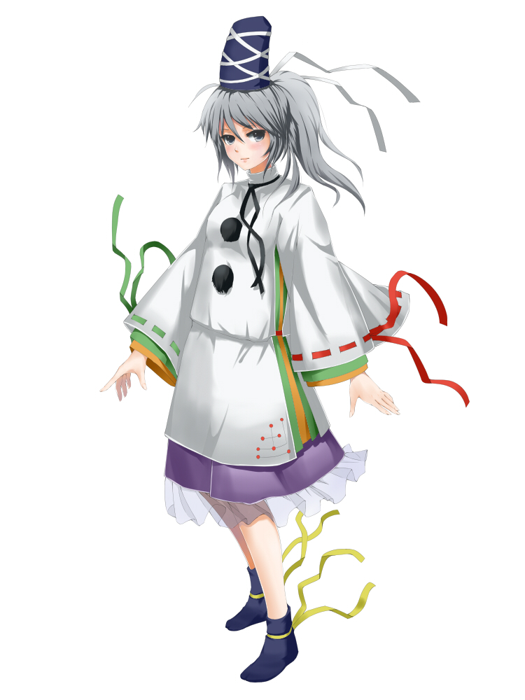 mononobe no futo (touhou) drawn by kazu_(rakugakino-to)