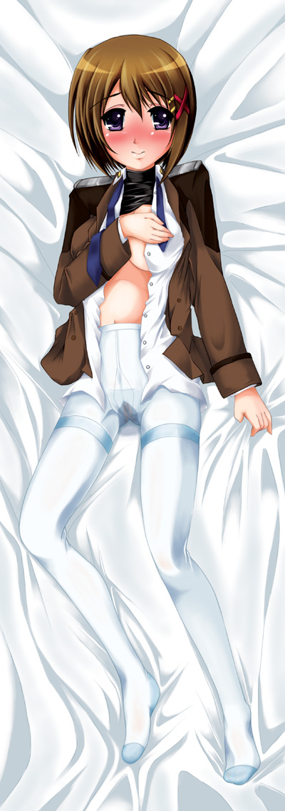 yagami hayate (lyrical nanoha and 1 more) drawn by kurogane_(majesticrune)