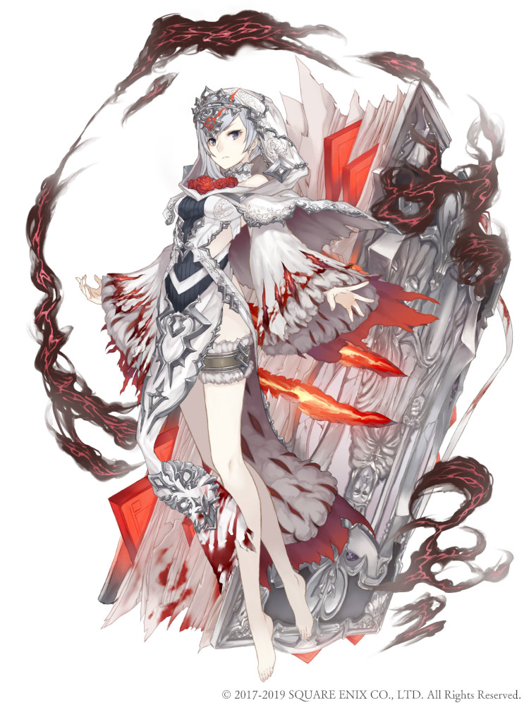 snow white (sinoalice and 1 more) drawn by ji_no