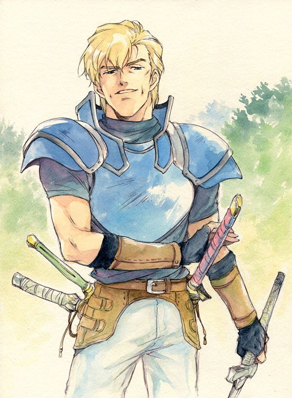 beowolf (fire emblem and 1 more) drawn by agahari
