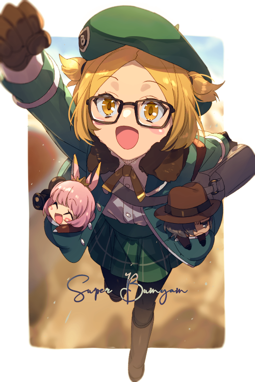 paul bunyan, rider, assassin, and super bunyan (fate and 1 more) drawn by echo_(circa)