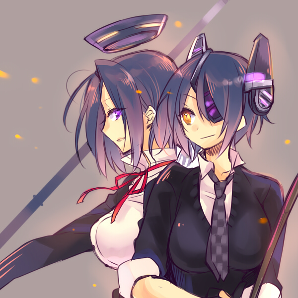 tenryuu and tatsuta (kantai collection) drawn by aki_(o2x_x2o)