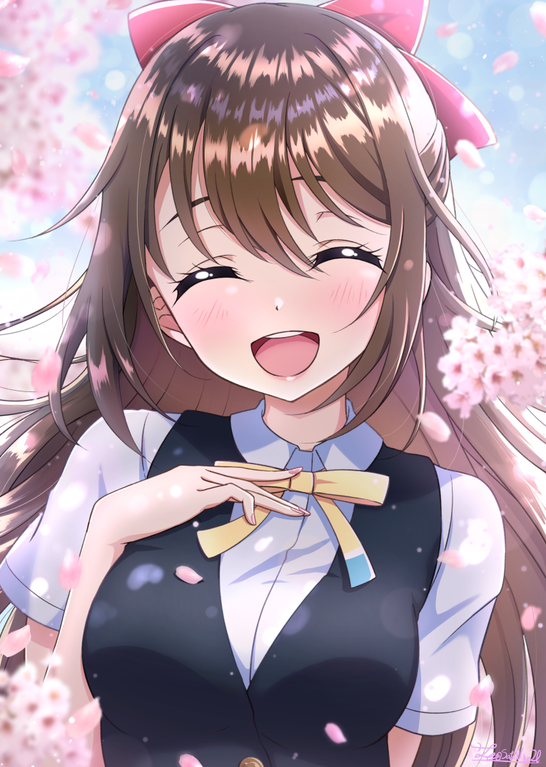 osaka shizuku (love live! and 1 more) drawn by satolive20