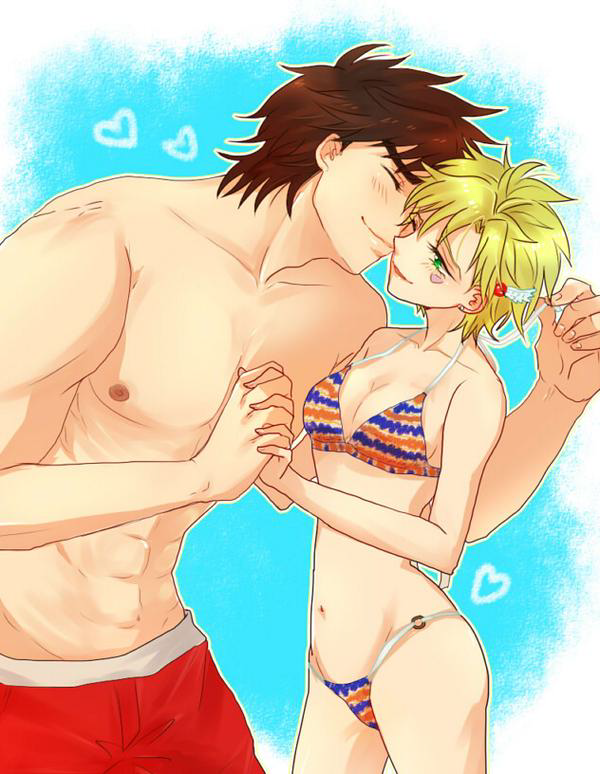 joseph joestar and caesar anthonio zeppeli (jojo no kimyou na bouken and 1 more) drawn by lee_(kikka)