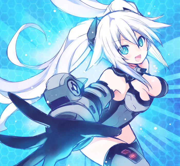 black heart (neptune and 1 more) drawn by mishima_kurone