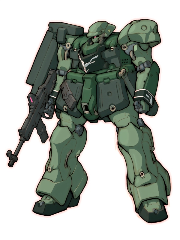 geara doga and geara zulu (original and 3 more) drawn by tessaku_ro