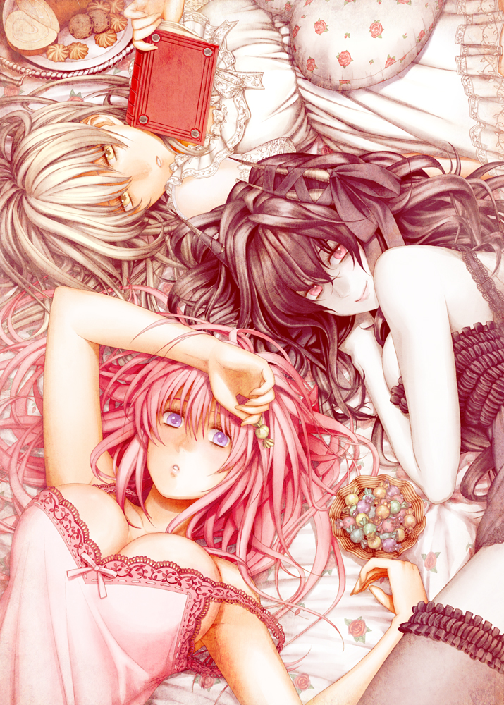 pixiv fantasia and 3 more drawn by aoi_subaru