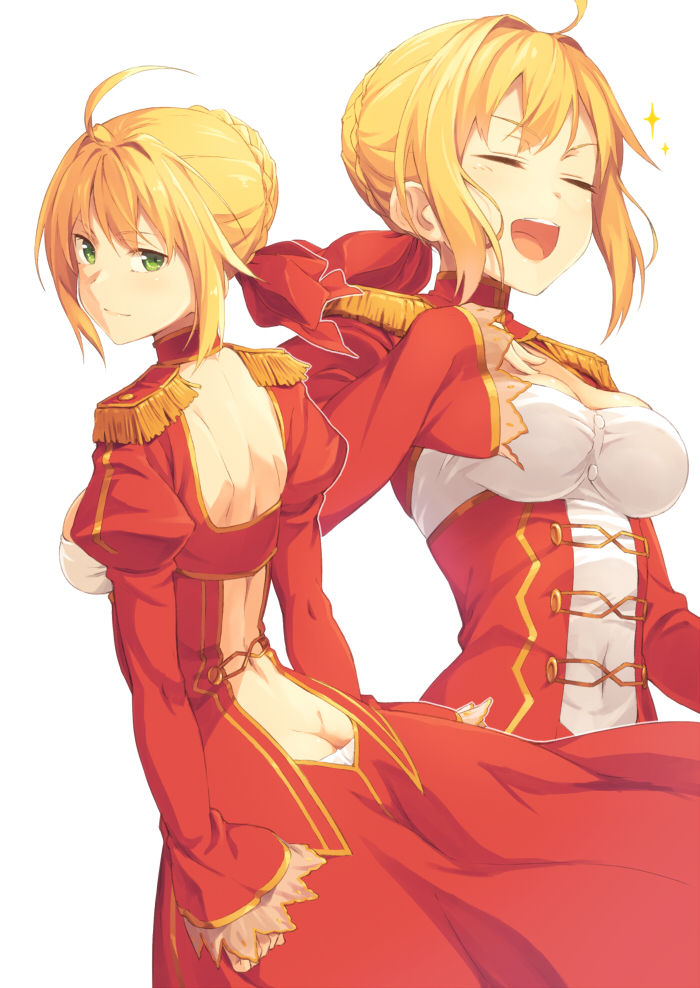 nero claudius (fate and 1 more) drawn by kinta_(distortion)