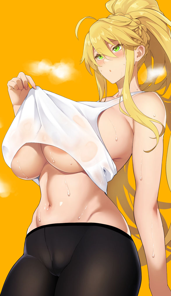 artoria pendragon (fate and 1 more) drawn by soba_(saz)