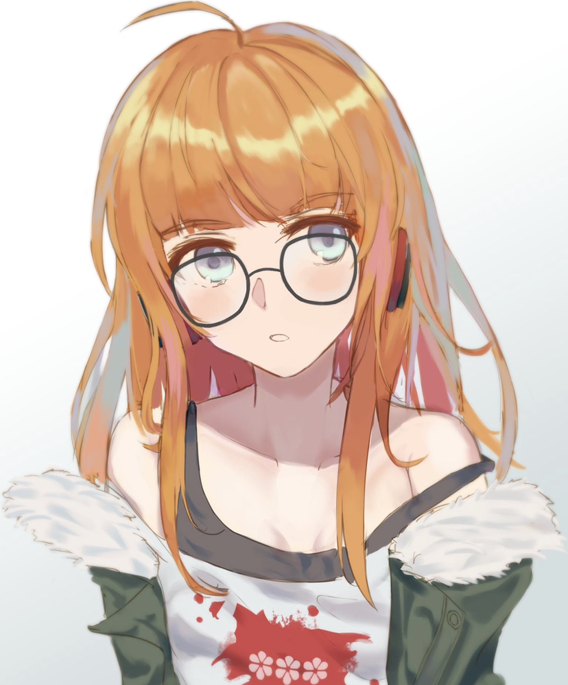 sakura futaba (persona and 1 more) drawn by shzhshw
