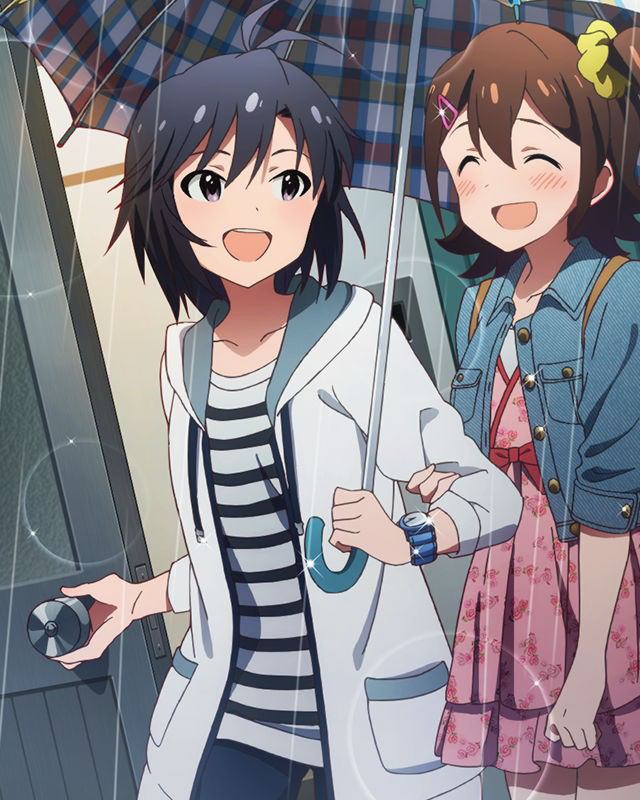 kikuchi makoto and kasuga mirai (idolmaster and 2 more)